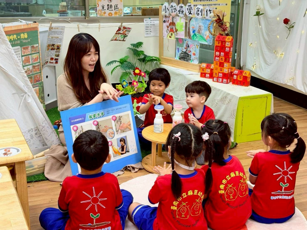 南市教育局籲落實「洗手5時機與5步驟」守護幼童健康