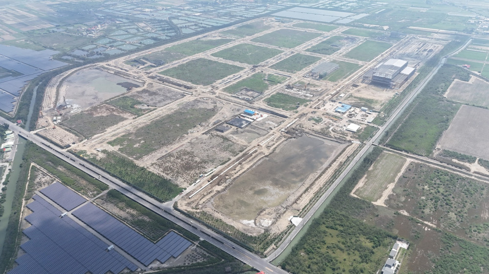 七股科技工業區服務中心動土 全國首創與變電所共構