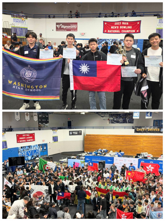 華盛頓中學WIST團隊榮獲Robofest世界冠軍   科技創新躍上國際舞台