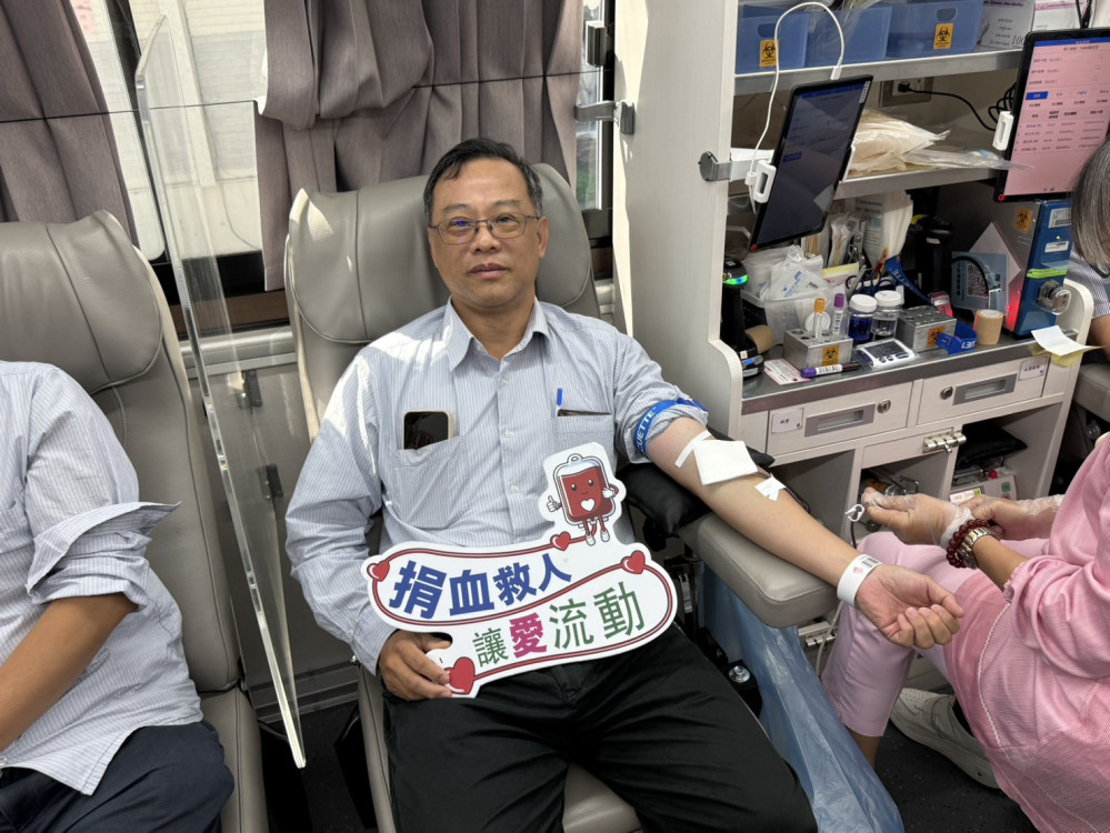 中油大林廠號召熱血公益　90人挽袖募得4萬CC暖心救命