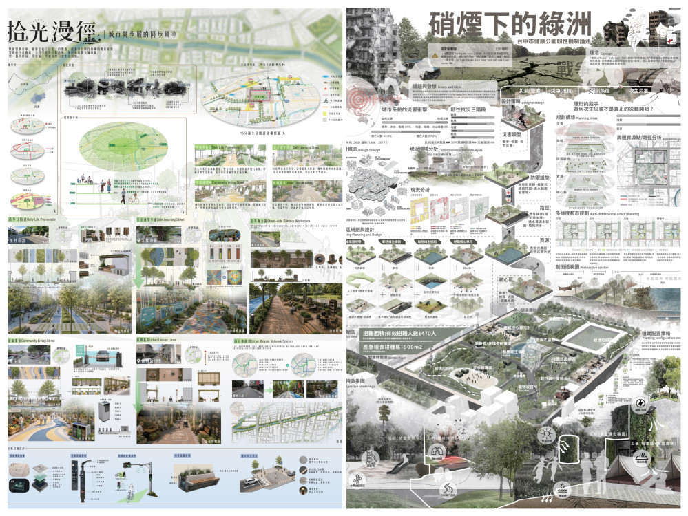 台中美樂地公園暨道路人本校園競圖結果揭曉！全國223件創紀錄參賽 描繪宜居城市藍圖