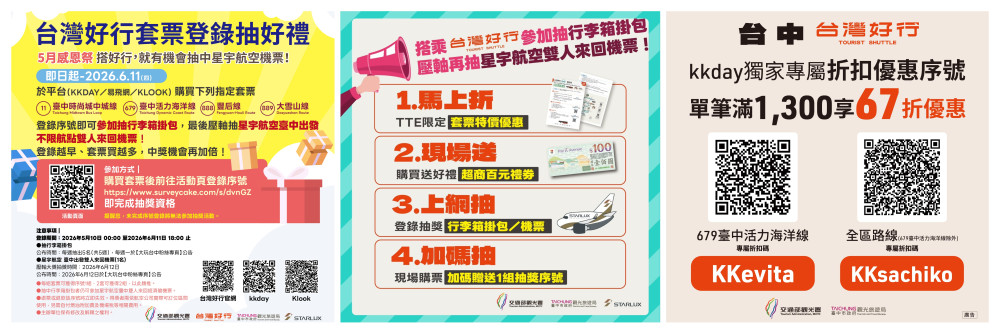 「台灣好行一路向海旅行趣」得獎名單揭曉 創作者用鏡頭記錄台中海線之美！