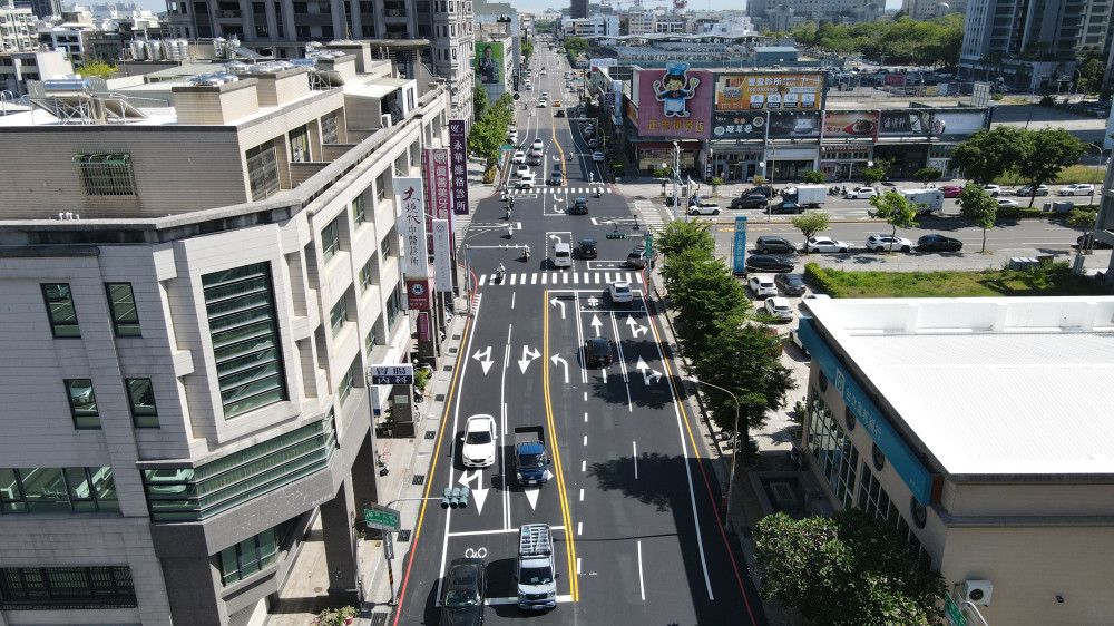 台南安平華平路路平完工　優化交通動線提升行車品質