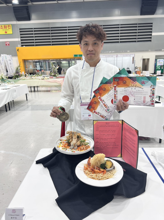嘉藥征戰韓國美食奧林匹克　勇奪3金3銀1銅耀國際