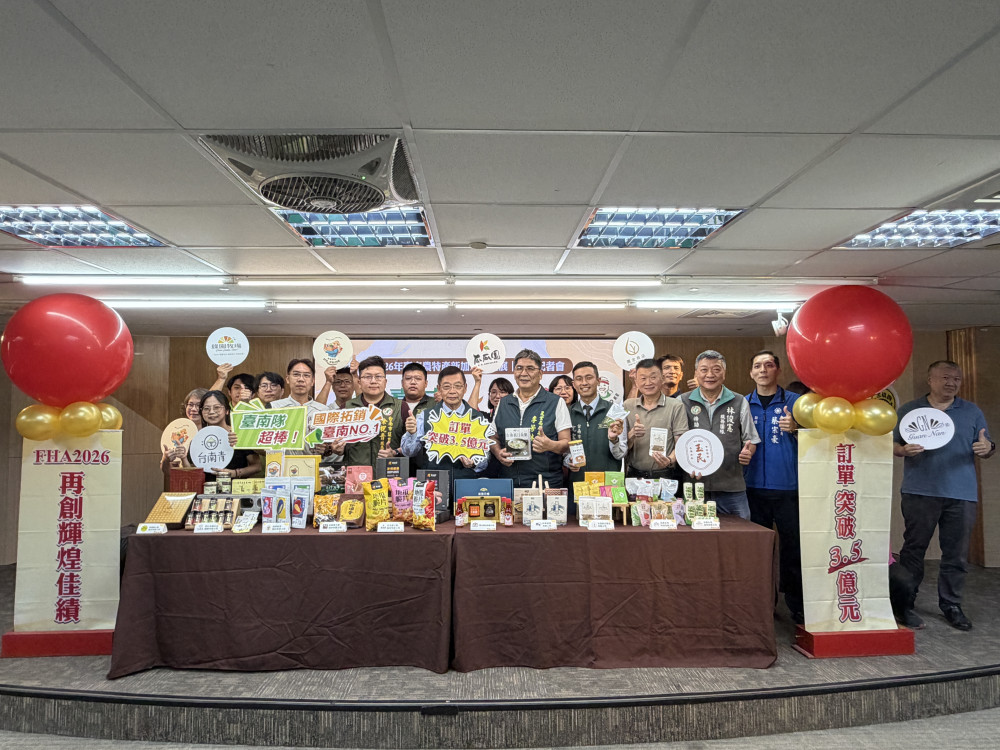 臺南隊征戰新加坡食品展 接單突破3.5億元創新高