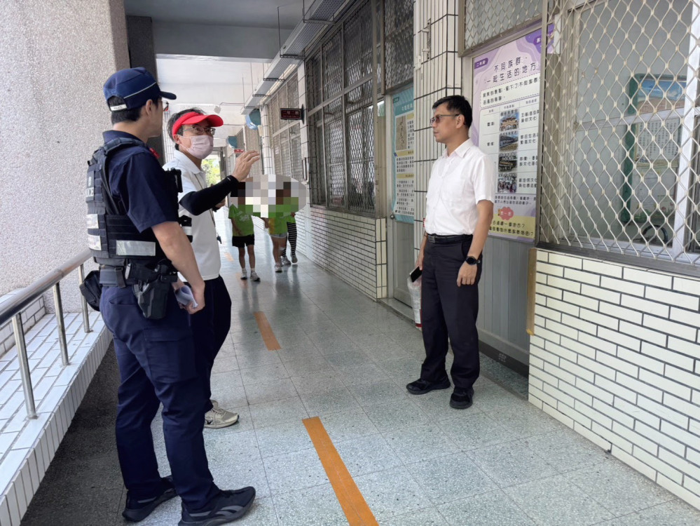 投票日維安倒數！枋寮分局長率隊實勘 嚴防干擾投票觸法行為