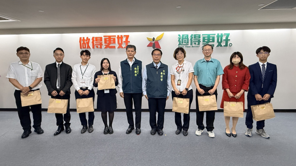 臺南市長黃偉哲表揚阻詐英雄　宣示全面掃蕩毒駕與毒品犯罪