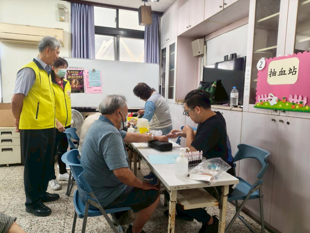 中彰榮家守護長者健康 啟動住民健檢 打造安心頤養環境 