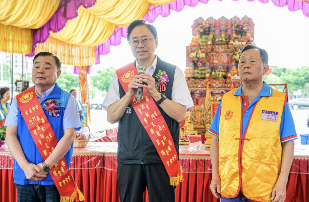 中華玄門總會為桃園祈福 張善政祈願桃園平安順遂