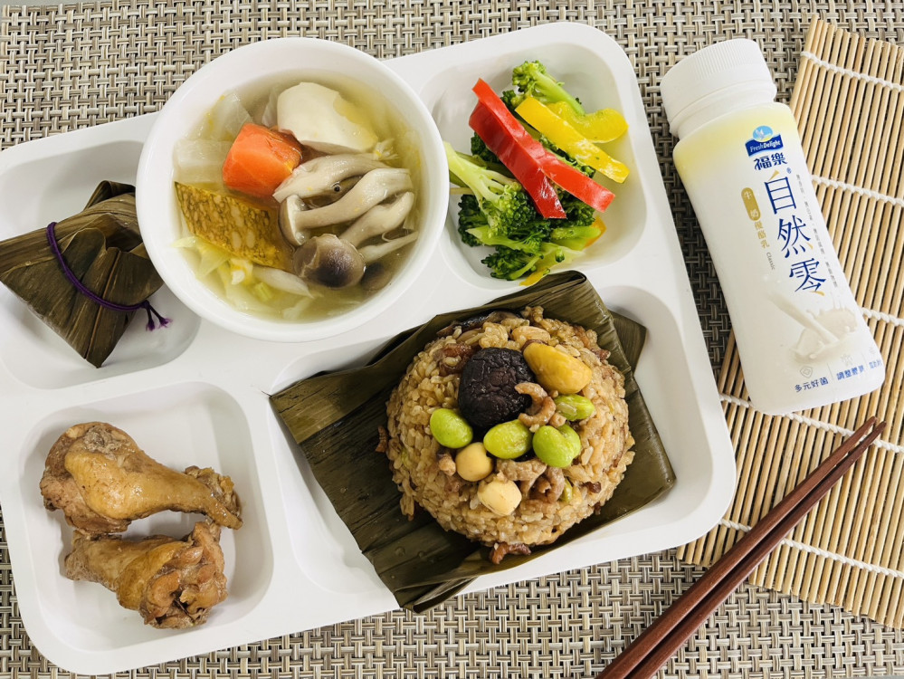 南市學校午餐「粽」動員 陪伴畢業生成長啟航