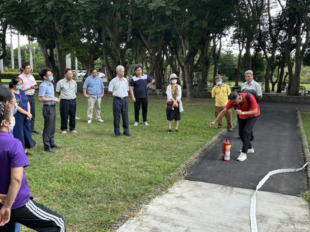 中彰榮家消防演練 強化綠能防災＋太陽能火災搶救