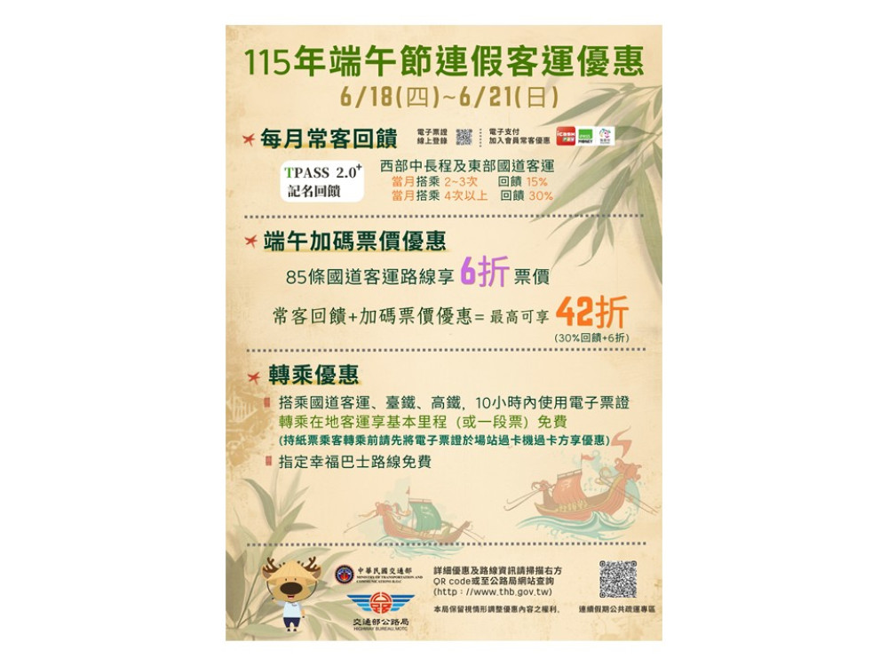 高雄區監理所:端午出遊高鐵左營直達小琉球、墾丁班次大升級