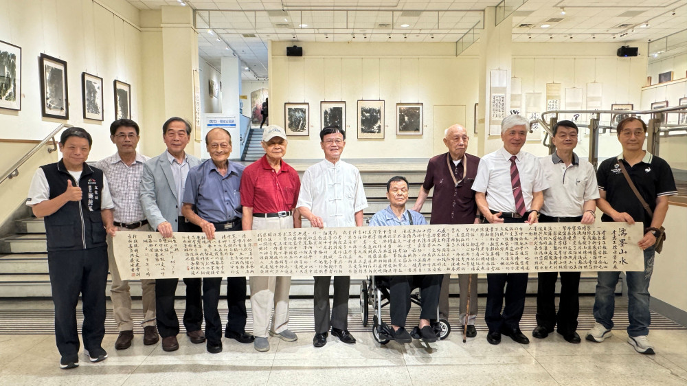 來自靈魂的重墨交響曲！  李惠正85水墨回顧展臺中登場