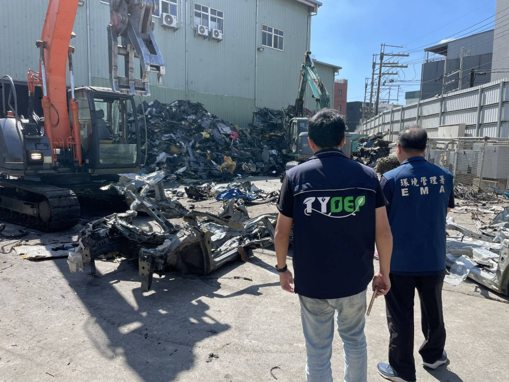 桃園「檢警環」聯合重擊假回收真棄置犯罪