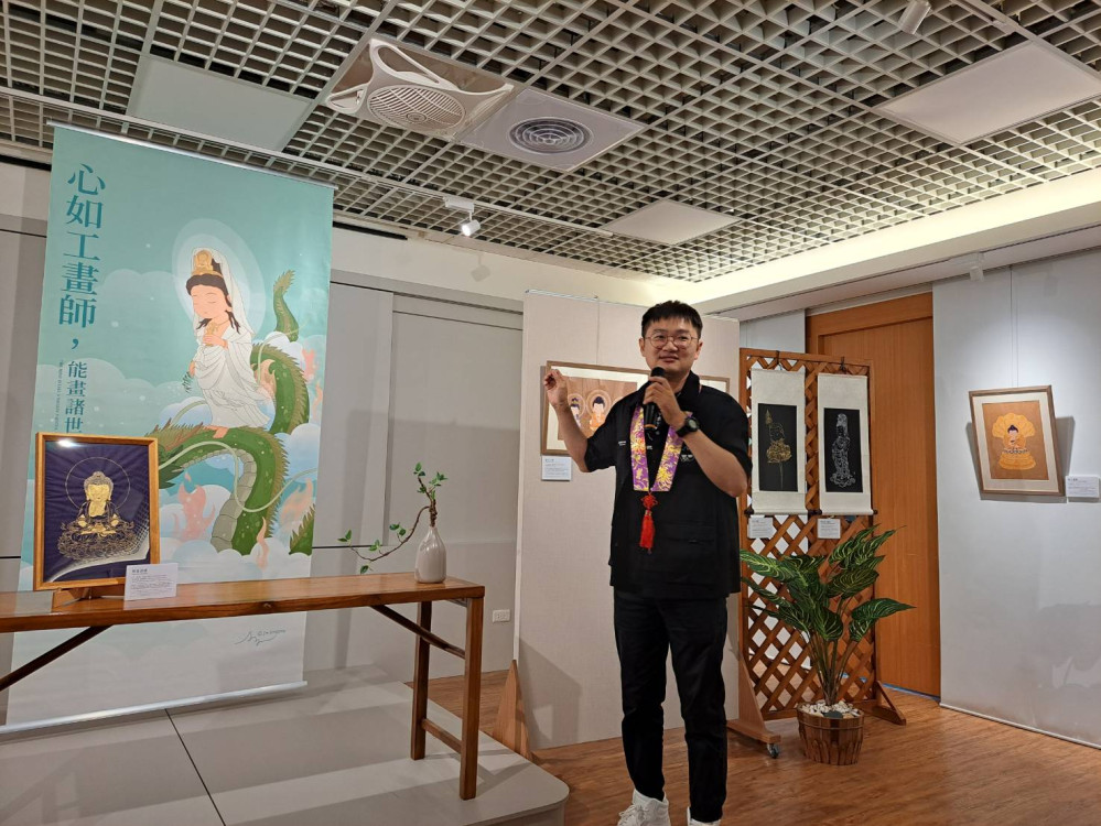 心如工畫師，能畫諸世間：「丁丁Q版佛畫」三重禪淨中心正式開展