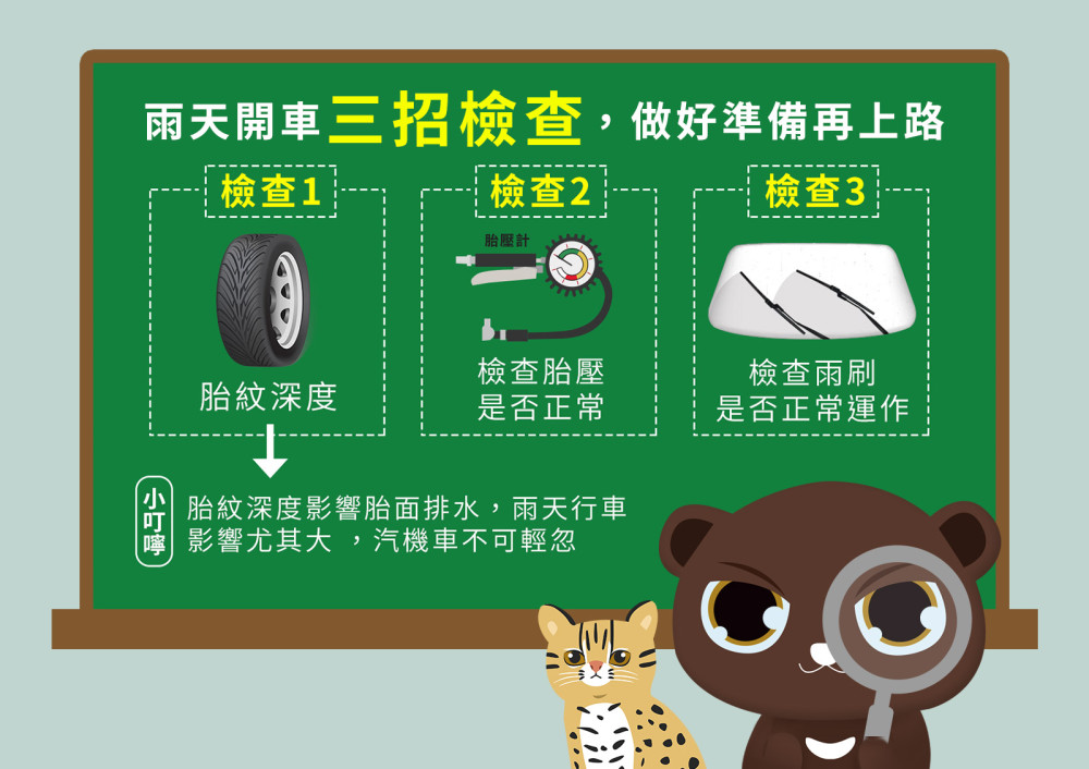 雨天安全不能靠運氣！高雄市區監理所教你避開追撞風險