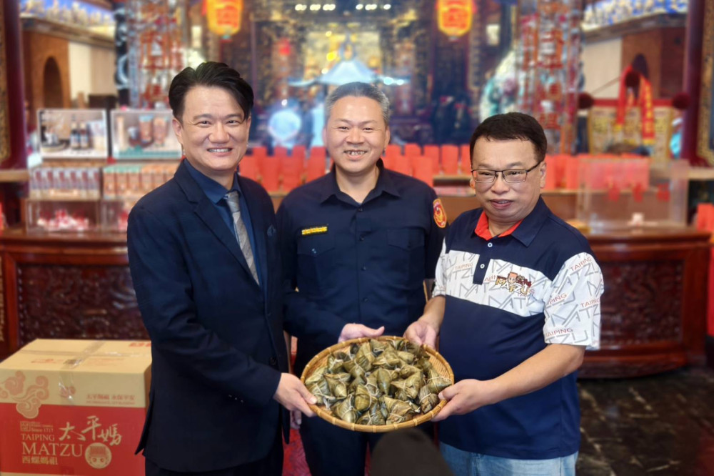 太平媽號召愛心送暖 西螺福興宮＋台中福華送暖  端午粽傳愛關懷弱勢