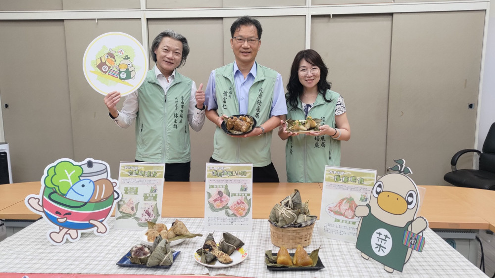 端午粽香飄市場 臺南傳統市場推多元特色粽品迎佳節