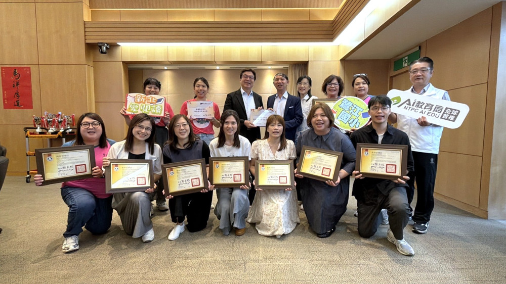 新北閱讀教育再獲教育部10項大獎　侯友宜：感謝7位閱讀推手陪伴孩子在閱讀中成長