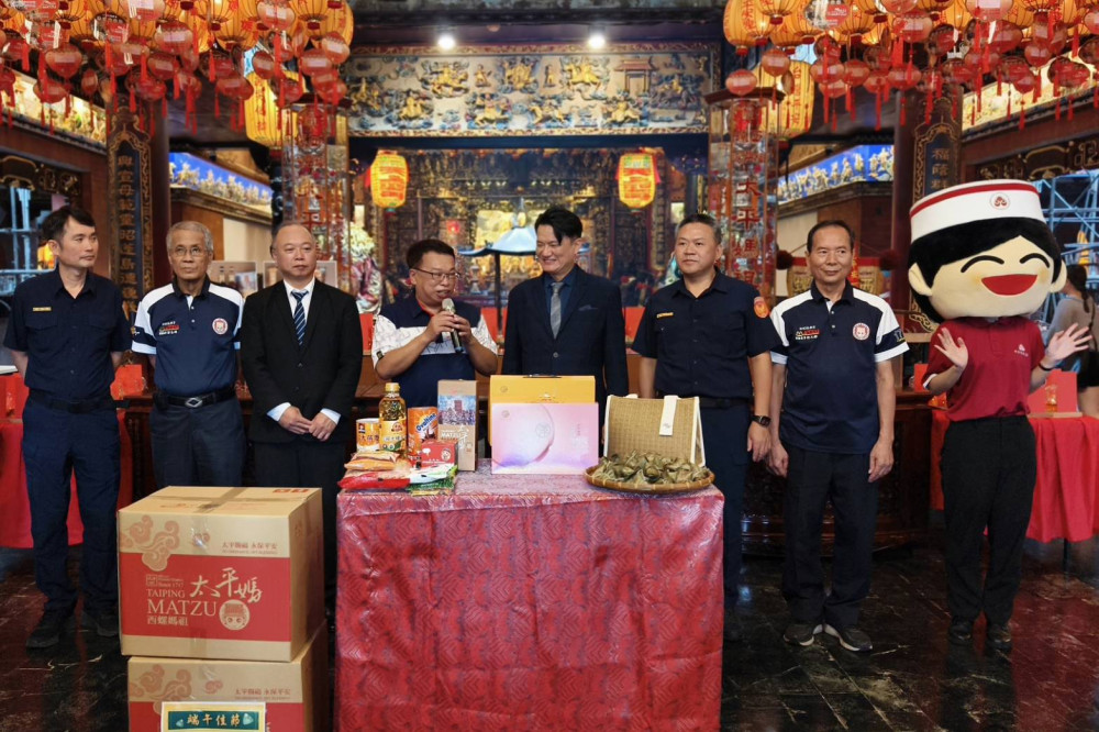 太平媽號召愛心送暖 西螺福興宮＋台中福華送暖  端午粽傳愛關懷弱勢