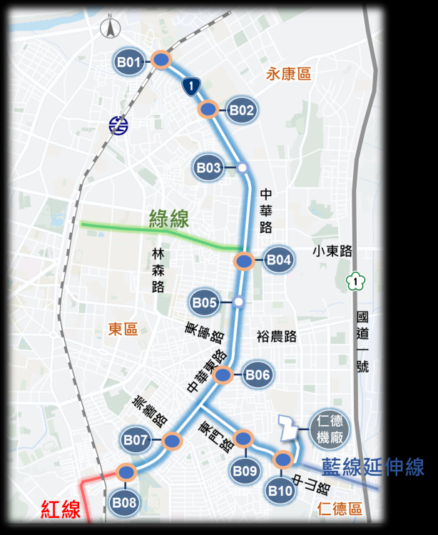 臺南捷運藍線再邁大步 工程經費312.74億元獲中央核定