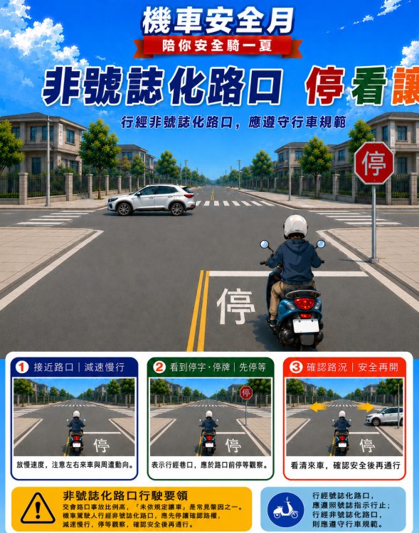 新北「機車安全月」系列活動開跑　好禮抽獎、學防禦駕駛一次到位