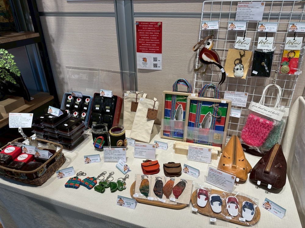 臺南市政府勞工局晴天坊進駐文創園區 展售身心障礙者手作
