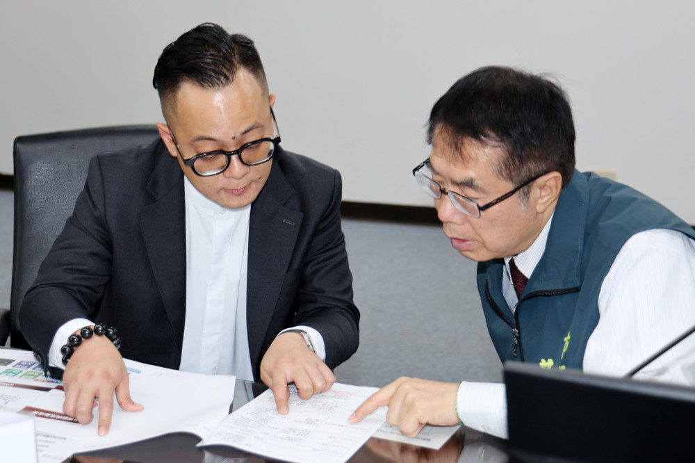 基隆市議長童子瑋率團訪台南 黃偉哲分享智慧治理與港灣發展經驗