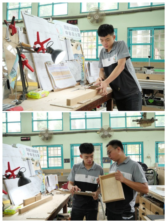 中彰投分署102名選手出征全國技能競賽  木工選手李爗墉再戰全國拚金牌