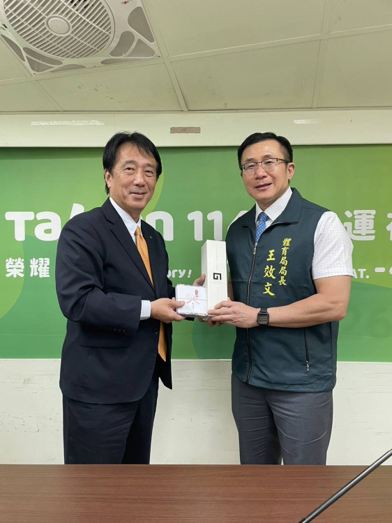 日本能美市商工會拜會臺南體育局 臺日深化運動交流合作