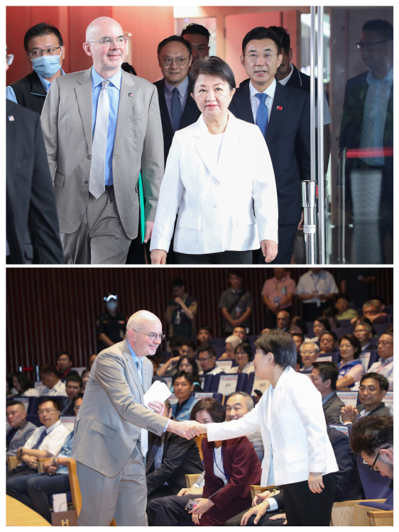 攜手AIT辦無人載具論壇   盧秀燕期許以台中為軸心  打造下一座護國神山