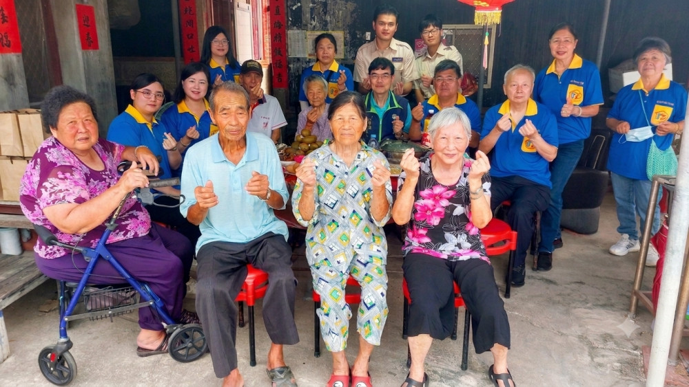 落實關懷年長榮民 金門榮服處金寧榮欣志工「早茶食光」溫馨有愛