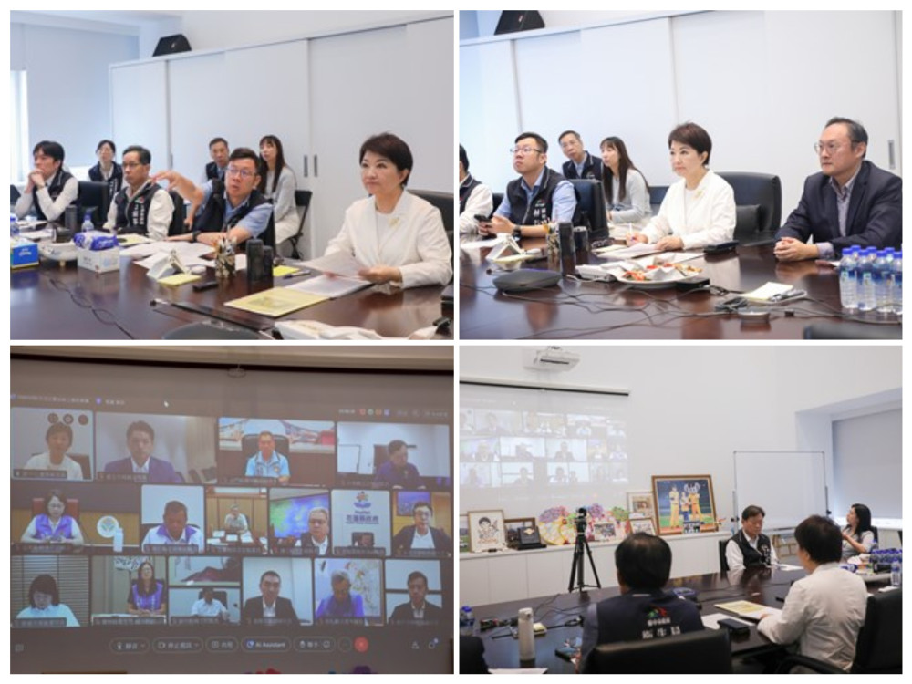 盧秀燕召集17縣市首長「反毒油線上國是會議」 共提10大共識籲中央完善食安制度