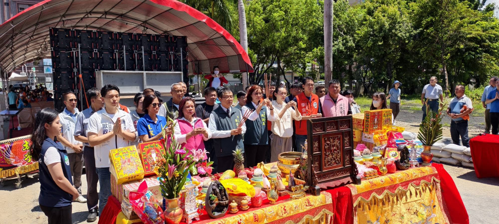 臺南東區機35市地重劃動土 打造林森站新生活核心