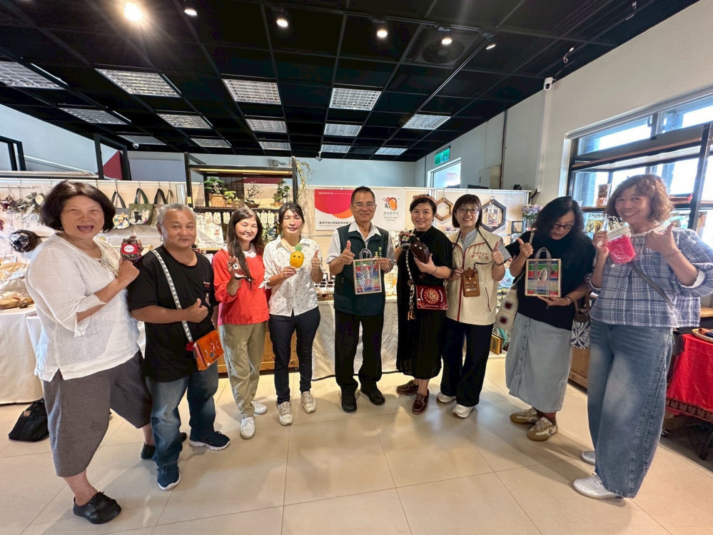 臺南市政府勞工局晴天坊進駐文創園區 展售身心障礙者手作