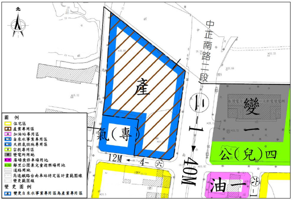 高鐵臺南站特定區啟動都計變更　市府活化公有地打造AI產業聚落