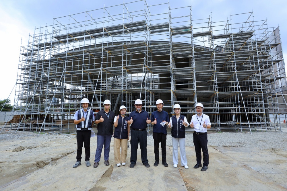 安藤忠雄建築研究所代表來台檢視工程進度 「童書之森．台中」逐步實現閱讀夢想