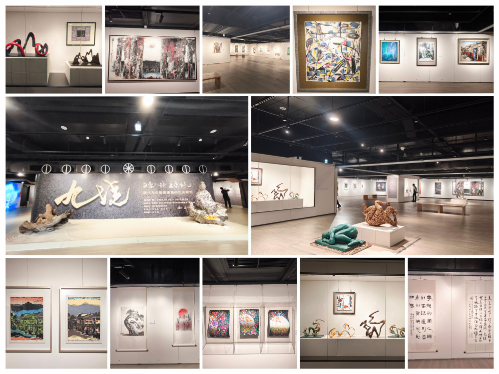9位藝術大家齊聚佛光緣美術館臺中館　《九境》當代藝術聯展7/25重磅登場
