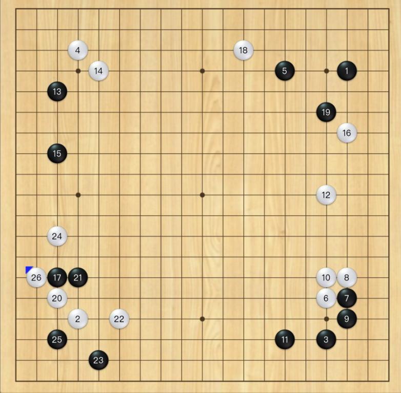 白棋在這場對局中展現了極強的「反客為主」能力