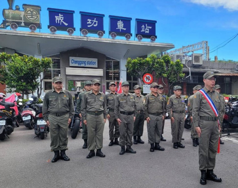 金門老兵召集令熱身賽成功車站登場！軍歌快閃重現憶當年