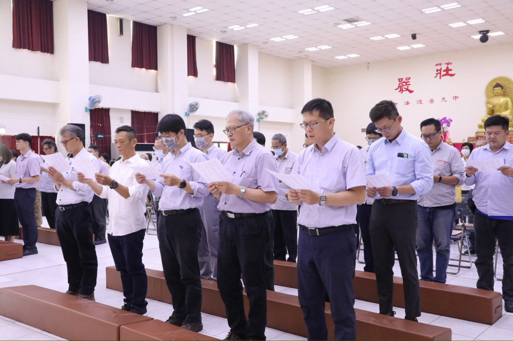 中元節前祈平安！中油大林煉油廠舉行祈福法會  祈願廠區平安、地方祥和