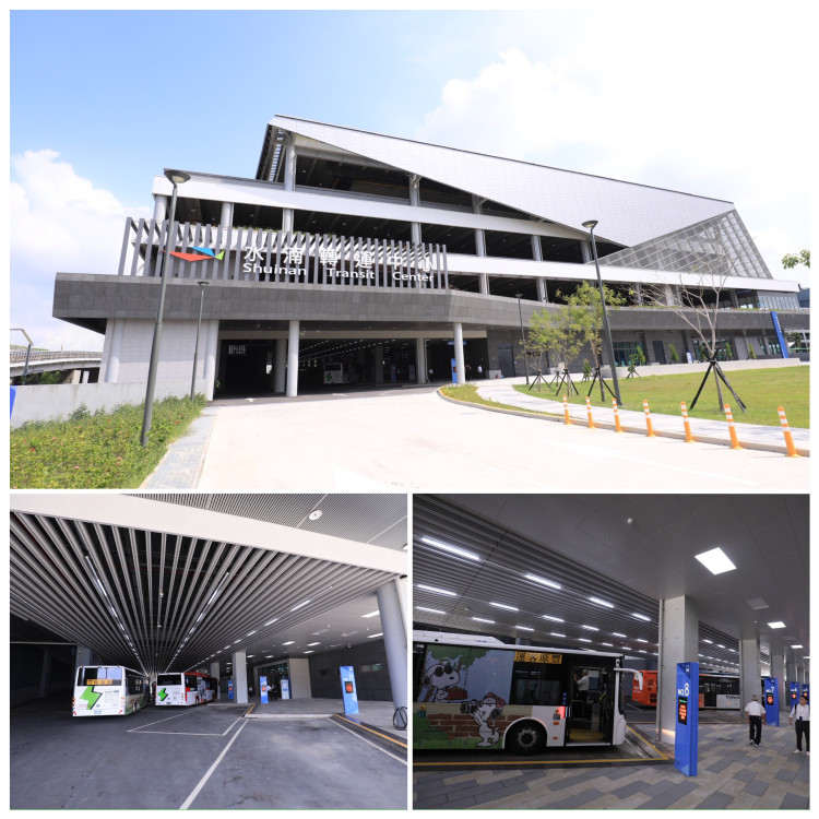 水湳轉運中心啟用！   打造「7轉7接」交通任意門　完善臺中4大轉運中心布局