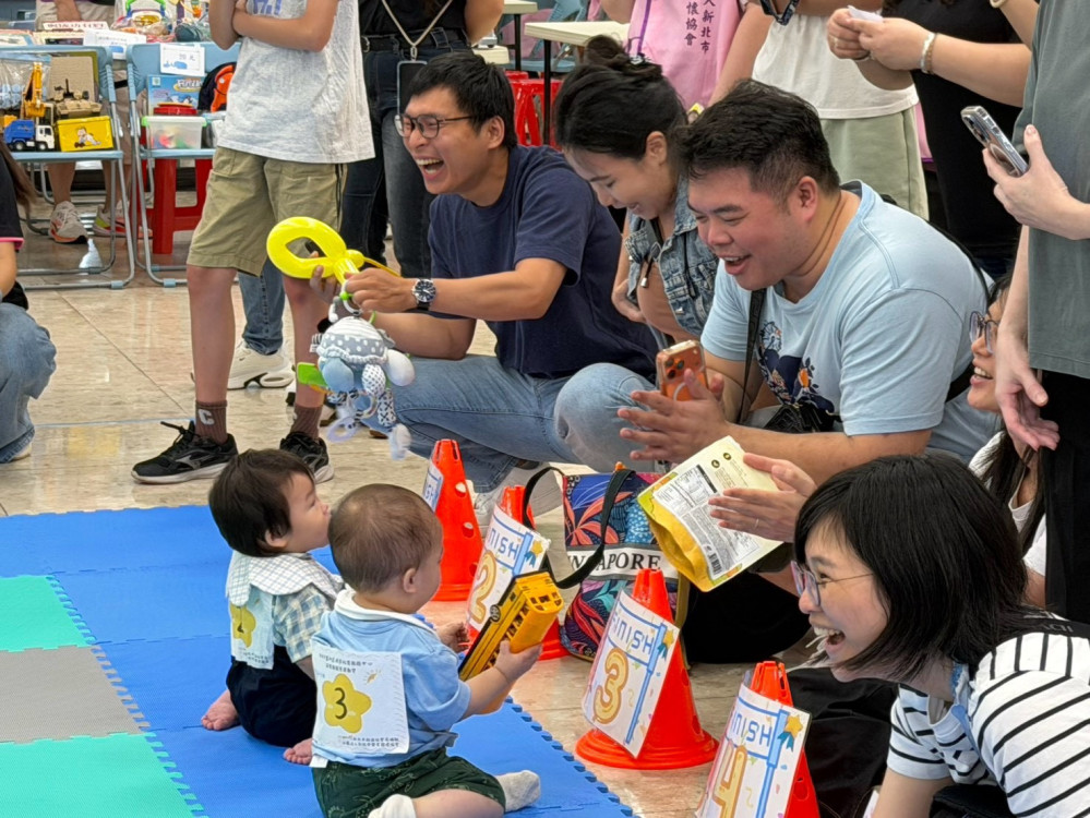 新北市舉辦「萌寶超能量運動會」　近百位親子同場嗨翻天