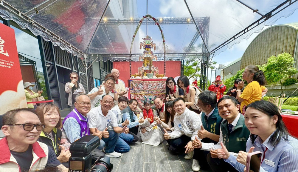 台南做十六歲搬進百貨　新光三越小北門攜手西來庵推動文化國際交流