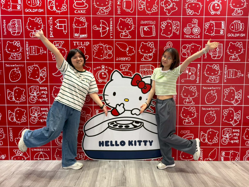 新光三越高雄左營店暑假壓軸登場　Kitty、史努比展覽吸萬人朝聖