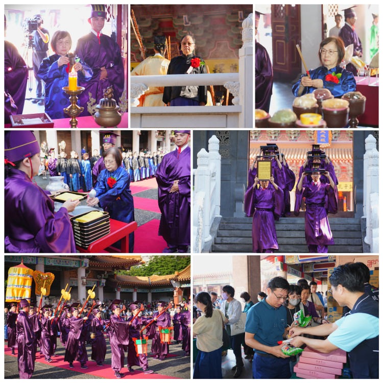 千年禮樂再現台中！中市祭孔大典循古禮敬先師  湧千人觀禮