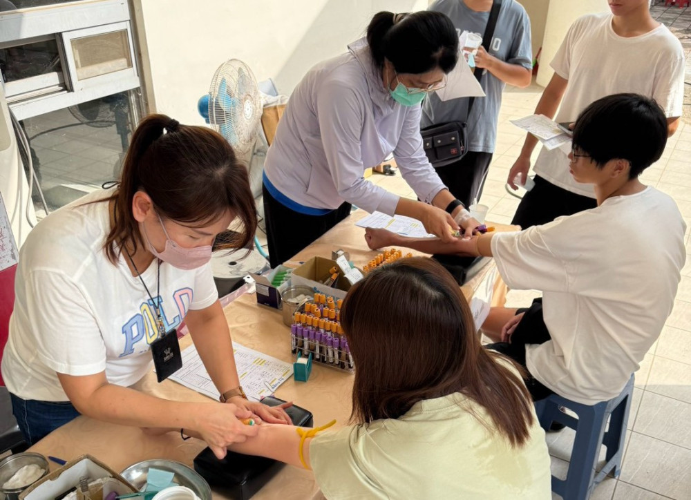 金門大學新生健檢守護學子健康 打造安心活力校園