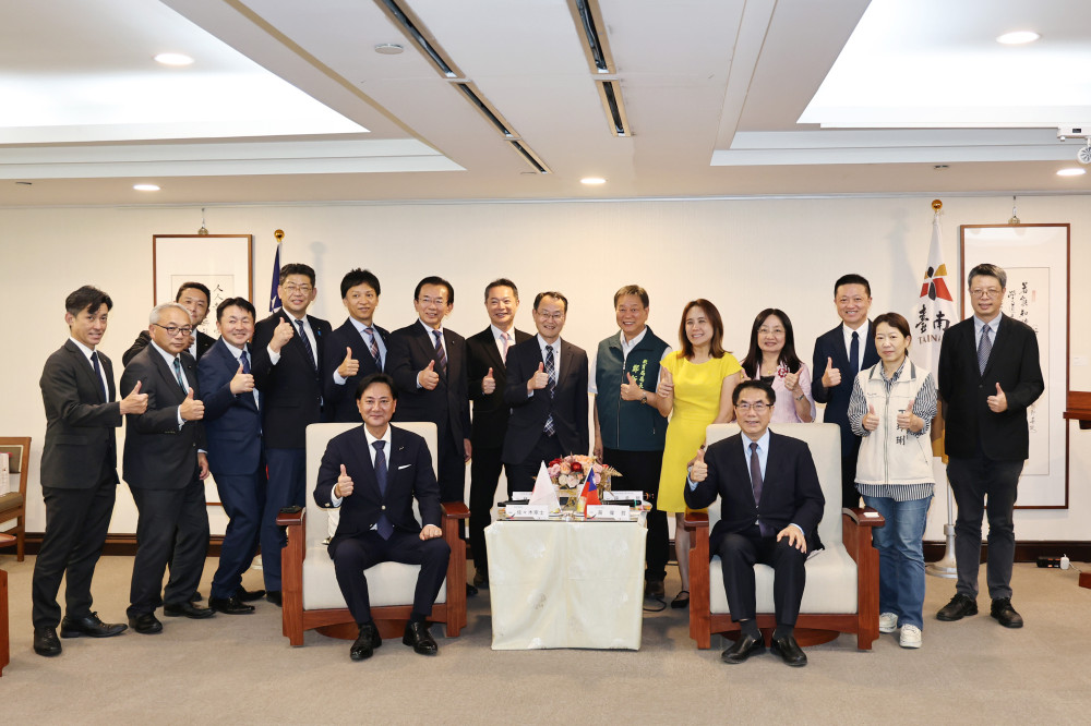台日友誼向下扎根　宮城縣議長訪台南盼擴大教育旅行與青年交流
