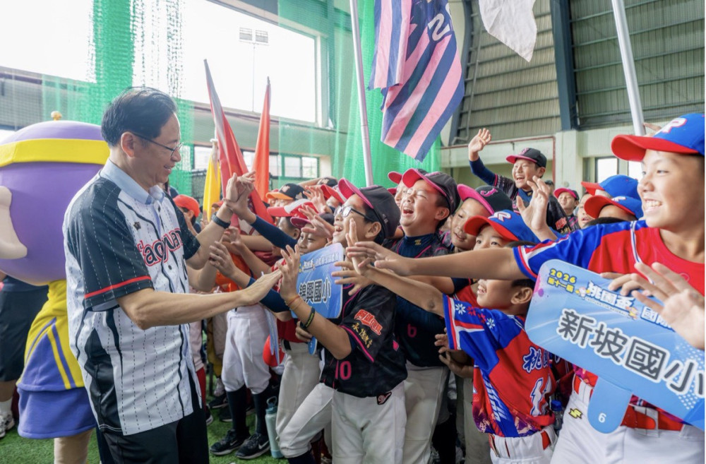 第11屆桃園盃國際棒球錦標賽盛大開幕　張善政期勉132隊國內外勁旅勇奪佳績