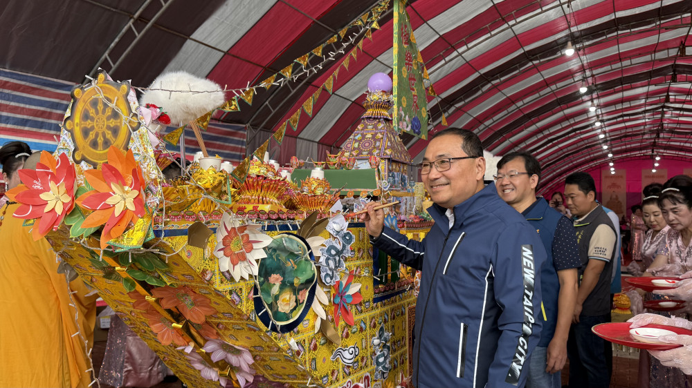 守護母親之河！淡水河河祭路祭隆重登場   侯友宜祈願地方平安